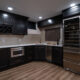 custom basement wine cellar and kitchenette in sewell nj