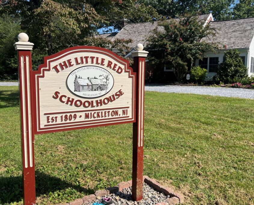 Little Red Schoolhouse in Mickleton, NJ