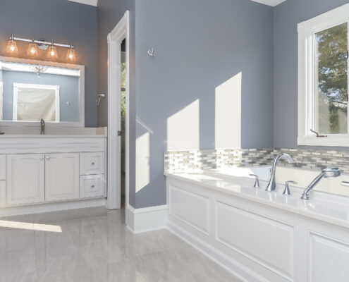 modern bathroom layout refined modern bathroom features ayars complete home improvements